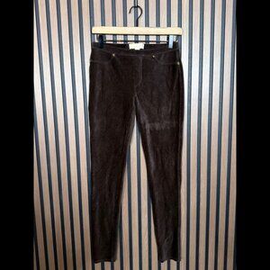 Michael Kors Pants Small Womens Brown Pull On Corduroy Stretch Skinny